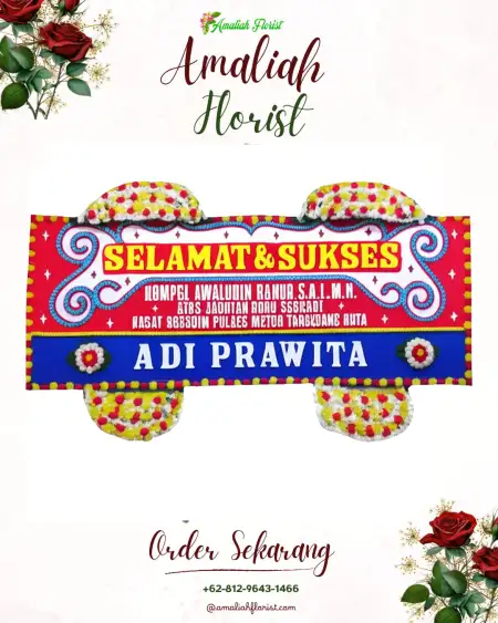 Papan Bunga Ucapan Selamat Kramat Selatan
